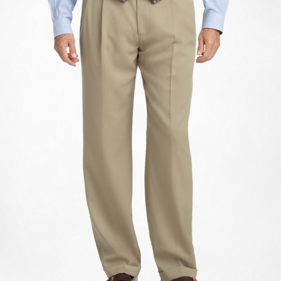 brooks brothers gabardine trousers